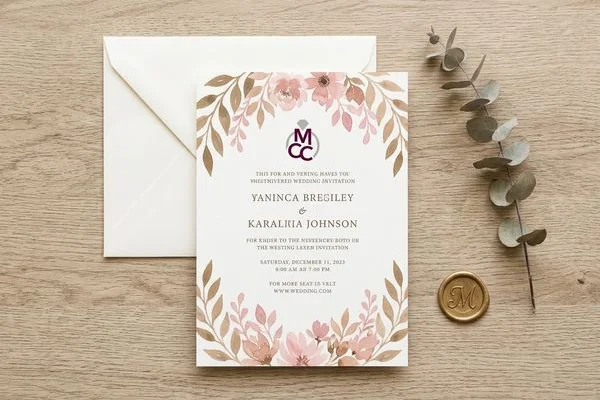 Temple Sealing Invitations & Announcements design example 4