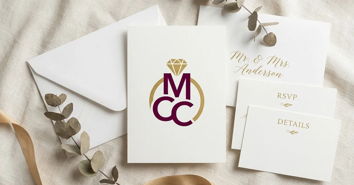 Affordable Utah wedding invitations showcasing professional quality printing and elegant design
