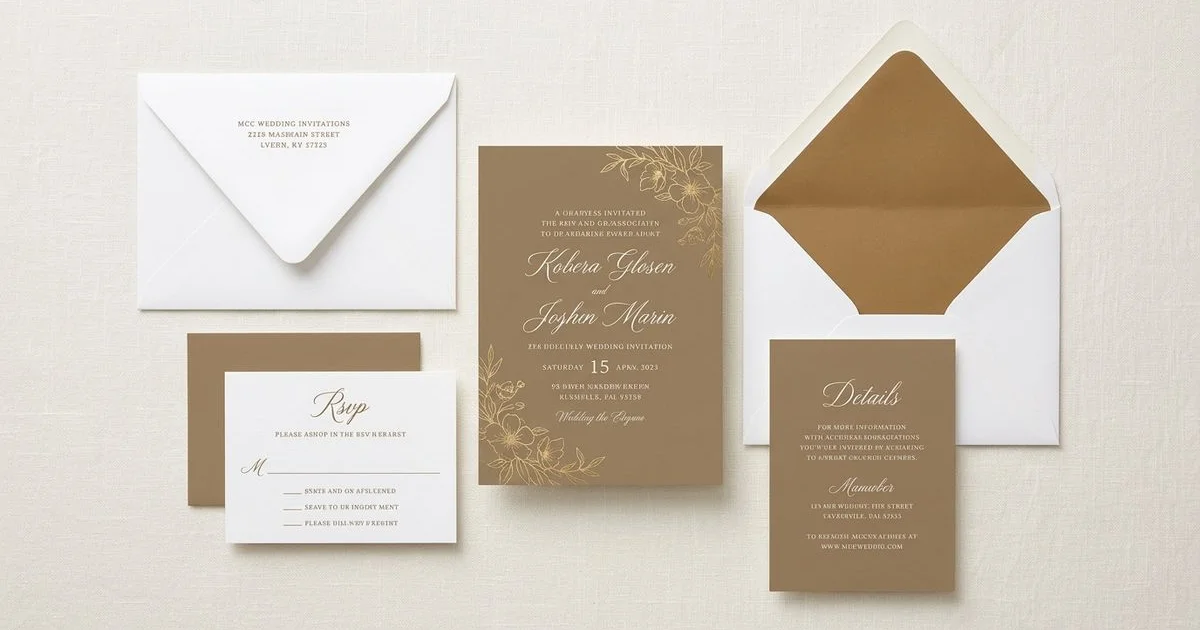 Custom Latter-day Saint Wedding Invitations