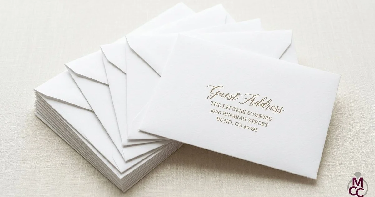 Wedding Invitation Envelope Printing